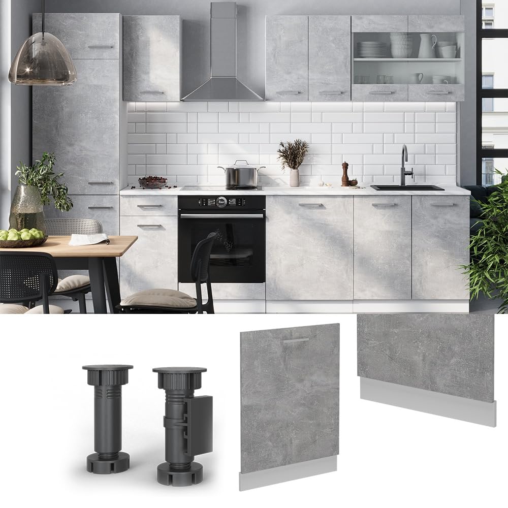 Vicco Panel przedni "R-Line", Beton, 60 cm