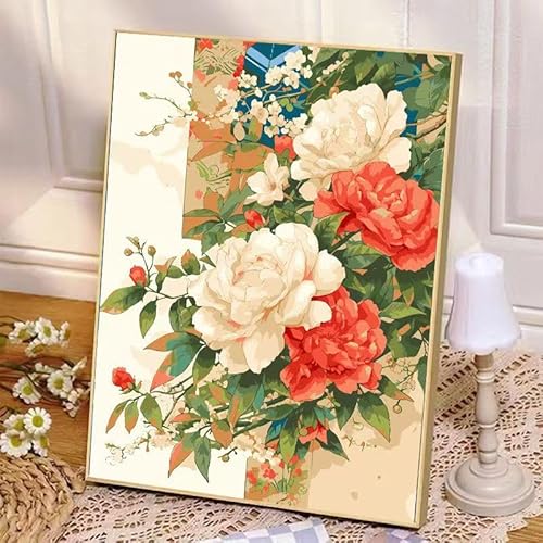 Qtouzkul GLbgbDIY io[A[g `Gb30×40cm^40×50cmbƒEItBX̕ǖʑɍœKȃfW^GZbg(#10,30*40cm)