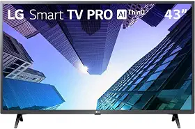 Smart TV LED 43' FULL HD LG 43LM631C0SB - IA LG ThinQ, Wifi