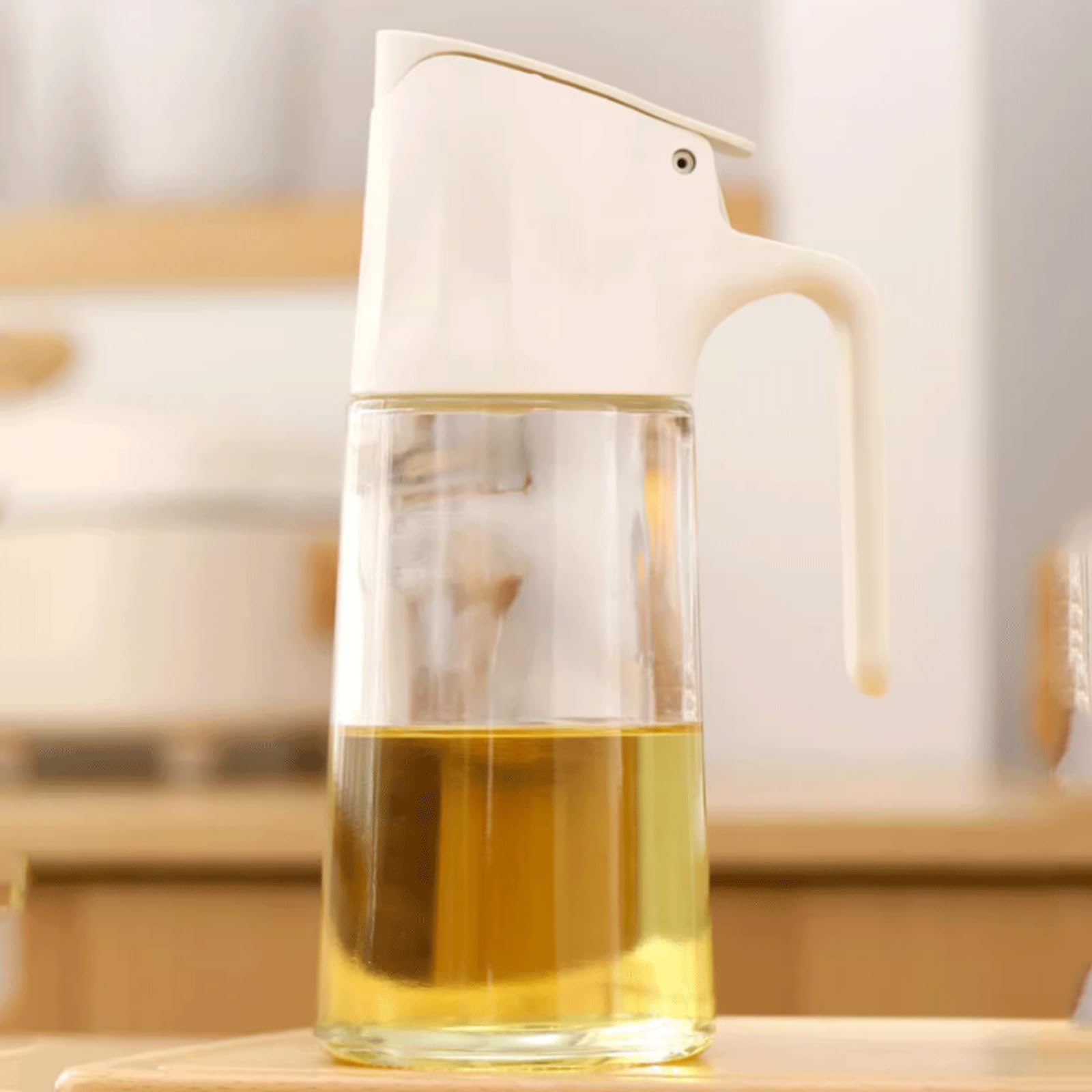 KRILLIQ Lattina di Olio 2 pz/Pacco Bottiglia di Olio Commestibile Bottiglia di Olio e Aceto Bottiglia di Olio e Aceto per Migliorare la Felicità della Vita per Condimento