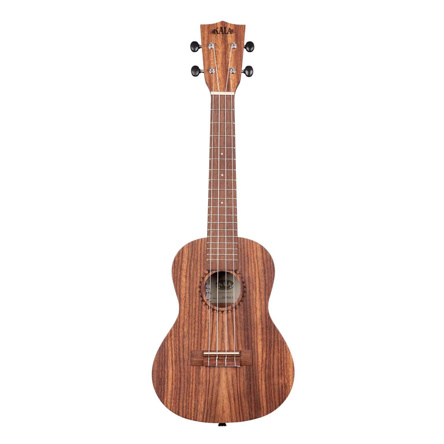 Teak Collection, 4-String Ukulele, Natural, Concert (KA C) (KA-TEAK-C)