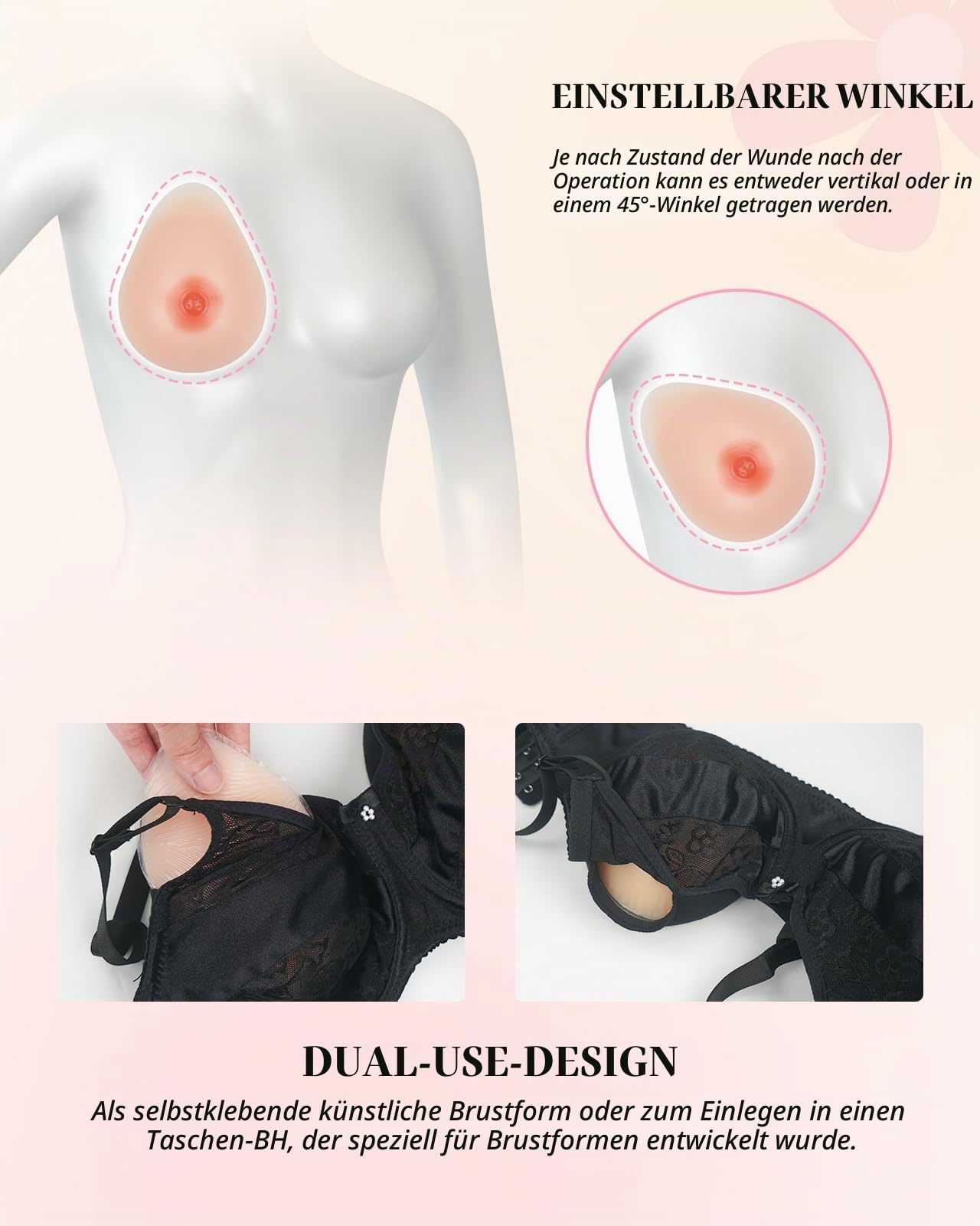Minaky Silikon Brustformen Brustformen Selbstklebende Brust Verbesserung Crossdresser Cosplay Geschlechtsumwandlung Lebensechte Transvestit Ransgender Unisex Falsche Brüste