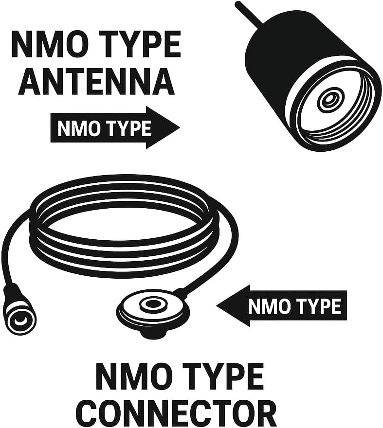 Valley Enterprises NMO Antenna Mount Bracket Compatible with Dodge Ram 2500, 5500 (2019-2021) Passenger Side, 3/4" Hole, 14 Gauge Stainless Steel, New Body Style Only, Easy Hood Fender Install