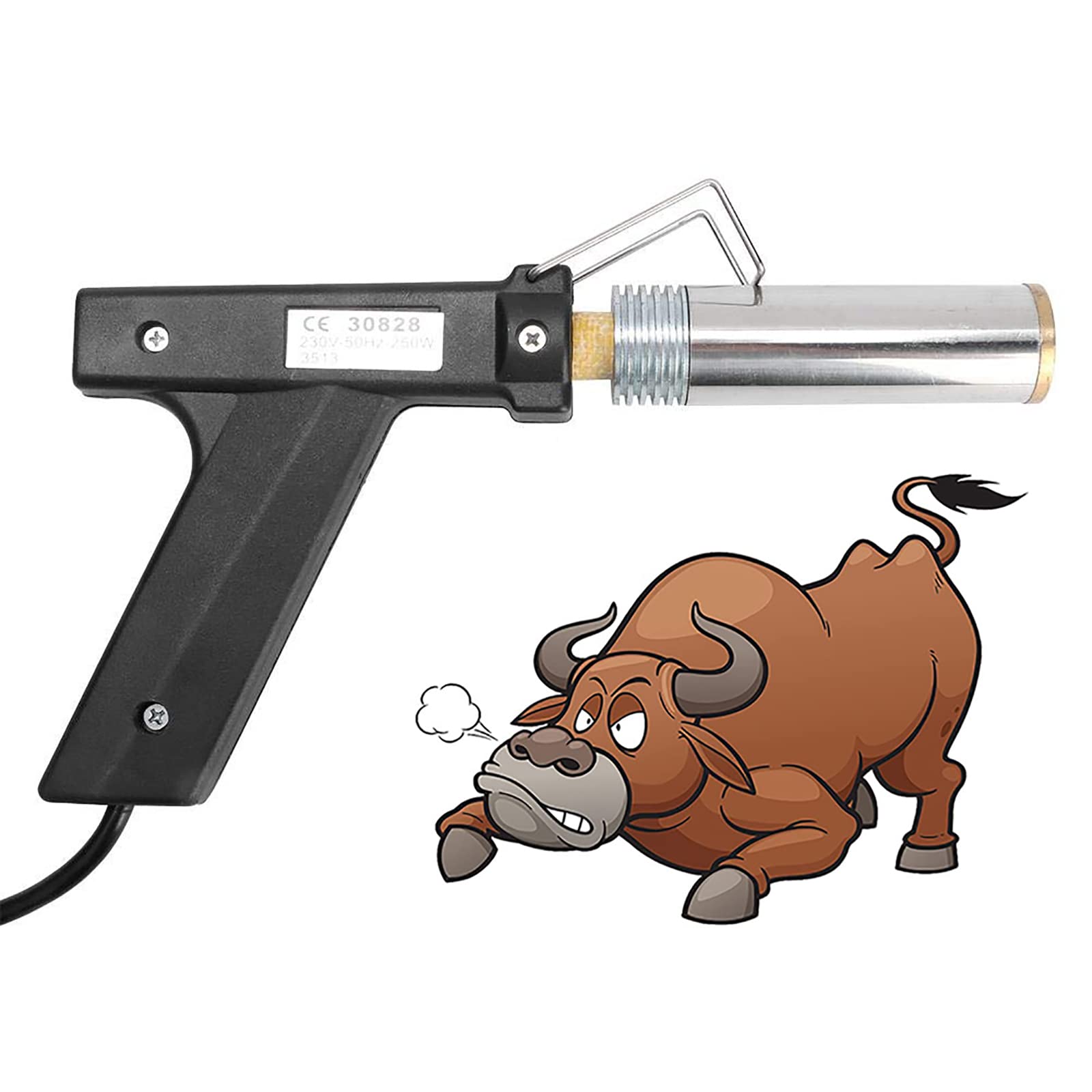 Électrique Écorneur De Veau, Écorneur De Corne électrique, Matériel D'acier Inoxydable Outil De Ferme D'agneau De Bétail De Corne Plastique Pour écorneur De Bétail