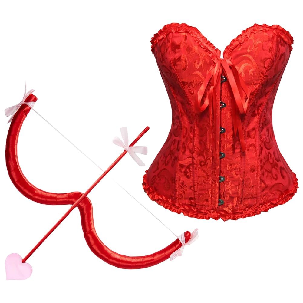 Arc et flèches de Cupidon avec corset et bustier : le déguisement parfait de Saint-Valentin