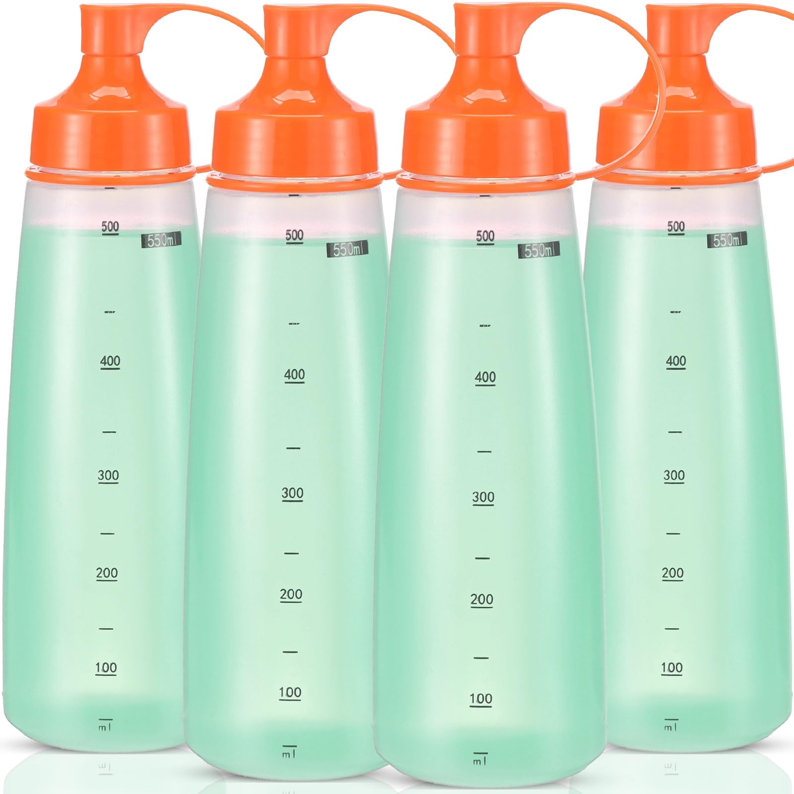 Squeeze Bottles - 2 Pack for Sauces & Crafts -13