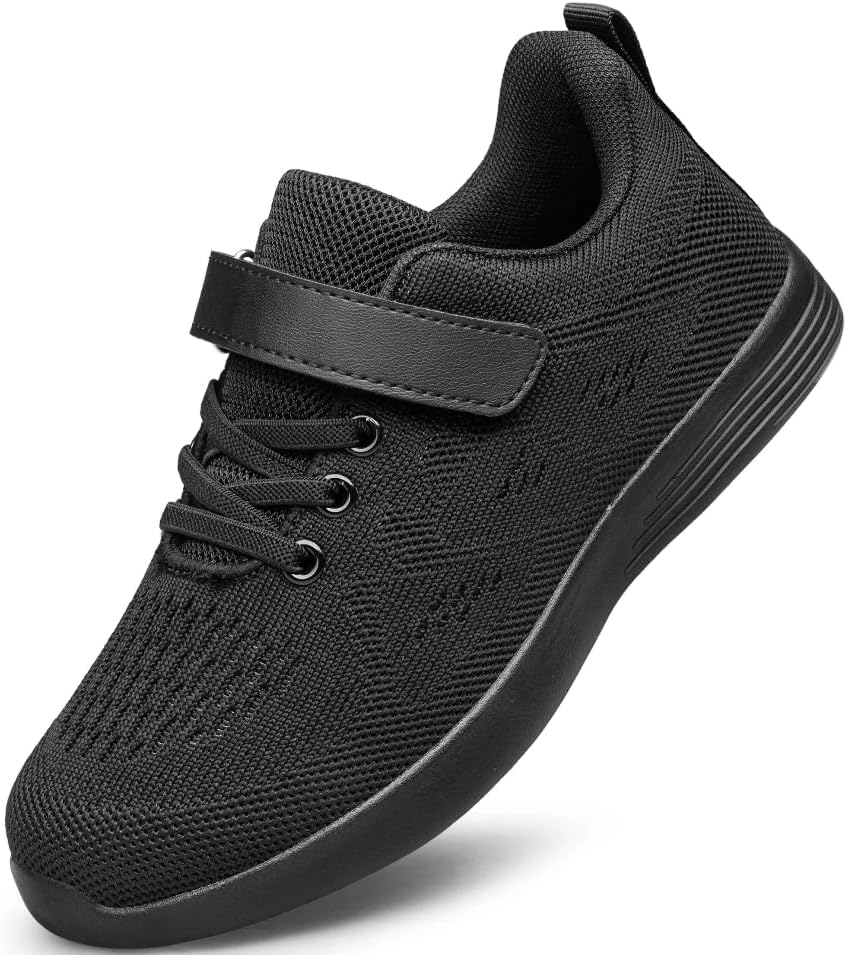 YHOON Boys Girls Shoes Kids Sneakers Breathable Athletic Running Tennis Shoes for Toddler/Little Kid/Big Kid