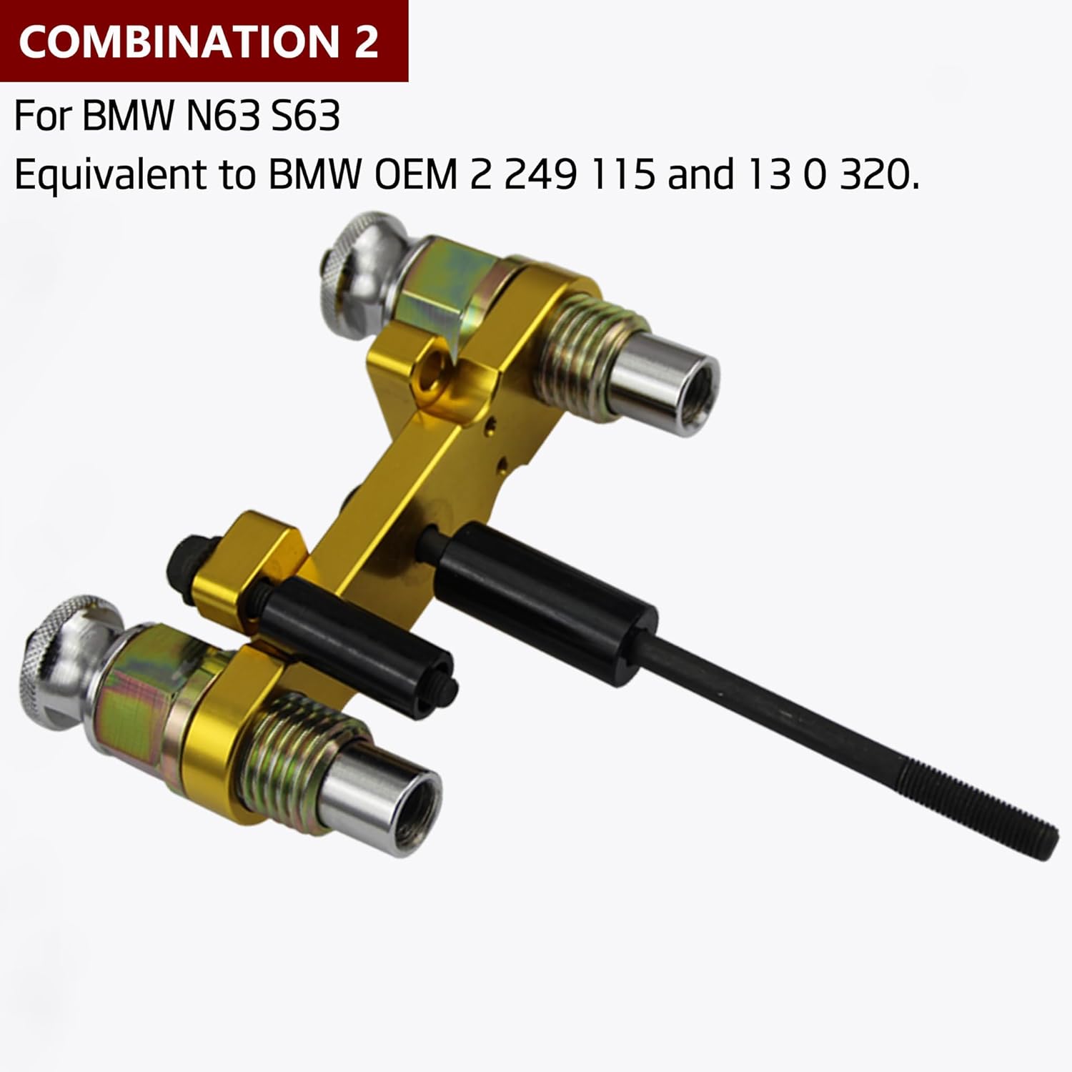 Master Fuel Injector Nozzle Puller Extractor Removal Tool for BMW N20 N26 N55 N63 S63 N43 N53 N54 N14 N18 N47 N57 Also for BENZ M271,M133, M152, M157, M270, M274, M276 and M278 Engines