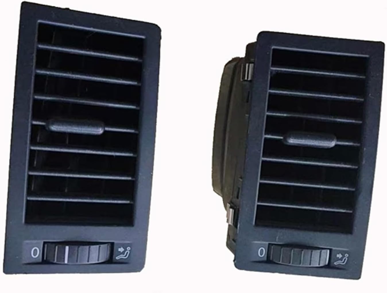 Air Conditioning Vent Grille Outlet Compatible with VW T5 2008-2015 Air Condition Outlet Air Vent 7E5819204 1QB 7E5815705 Compatible with T5(Middle Left Right)