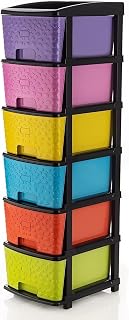 KESARI CREATION Plastic Modular Drawer System for Home, Office, Hospital, Parlor, School, Doctors, Home and Kids, Product Dimension When Assembeled 2