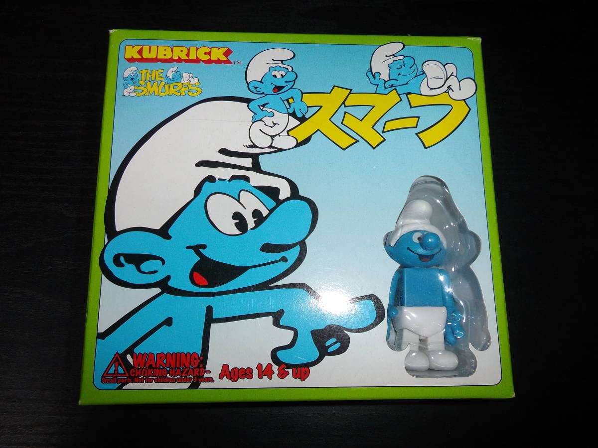 Amazon.co.jp: SMURF Kubrick 3-piece set unopened : Hobbies