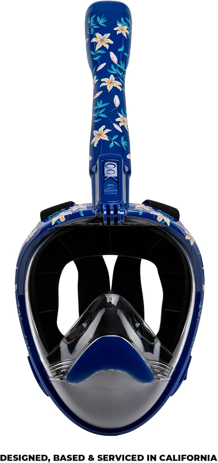 Seavenger Nautilus Full Face Snorkel Mask with New Breathing System - Image 3