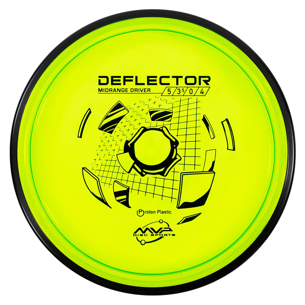 MVP Disc Sports Proton Deflector Disc Golf Midrange (170-175g / Colors May Vary)