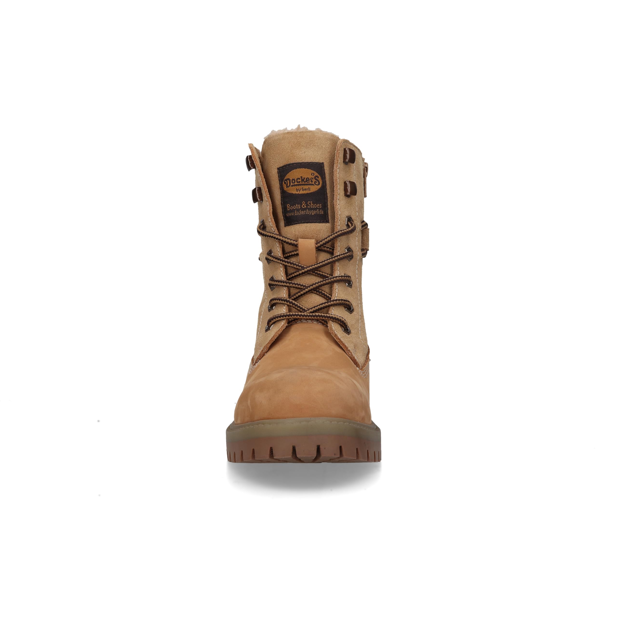 Dockers by Gerli Damen Erwachsene Schnür-Stiefeletten 53AX307 Weite normal Reißverschluss