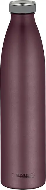 Bouteille isotherme THERMOcafé 1L - Acier inoxydable, étanche, pour école et bureau