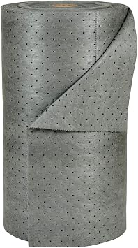 Plexon Universal Absorbent Roll - 150 Length, 30" Width Roll, Medium Roll, Double Perforated, Absorbency Capacity 38 Gal
