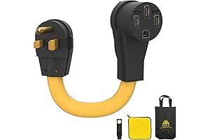 NEMA 6-50P to 14-50R EV Charger Adapter Cord, 220 Adapter Plug for...