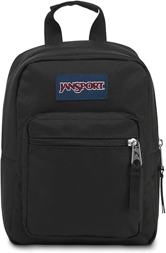 JanSport Big Break - Lonchera aislada – Pequeña hielera de lados suaves, ideal para clase, trabajo o preparación de comidas, color negro