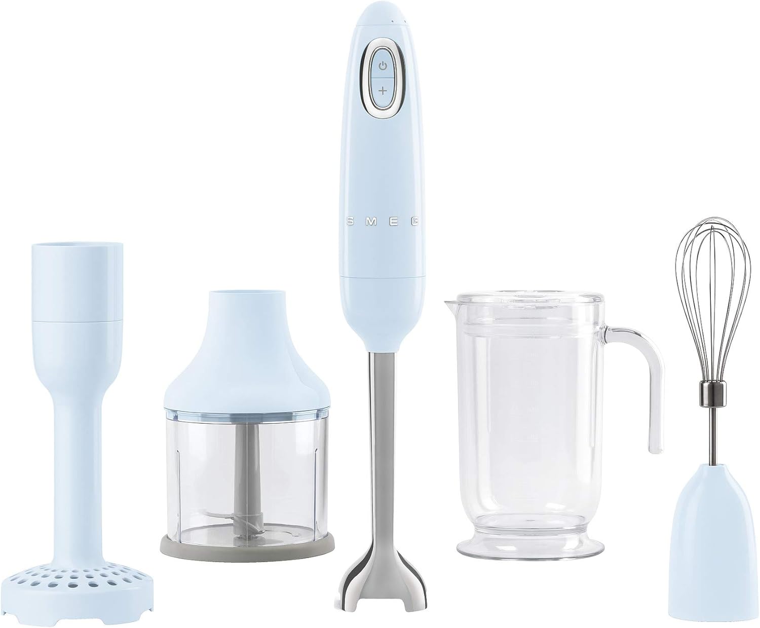 Smeg HBF02PBUK Hand Stick Blender with Innovative FlowBlend System
