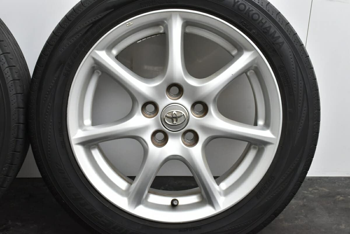 トヨタ純正アルミホイール スタッドレスタイヤ 4本セット 17インチ 215