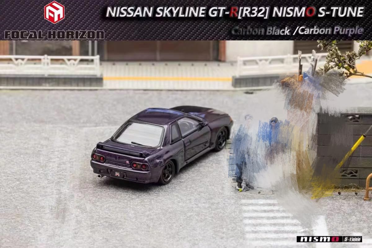 1/64 Focal R32 GTR s-tune スカイライン ニスモ　グレー 1/64 Focal R32 GTR s-tune スカイライン ニスモ グレー