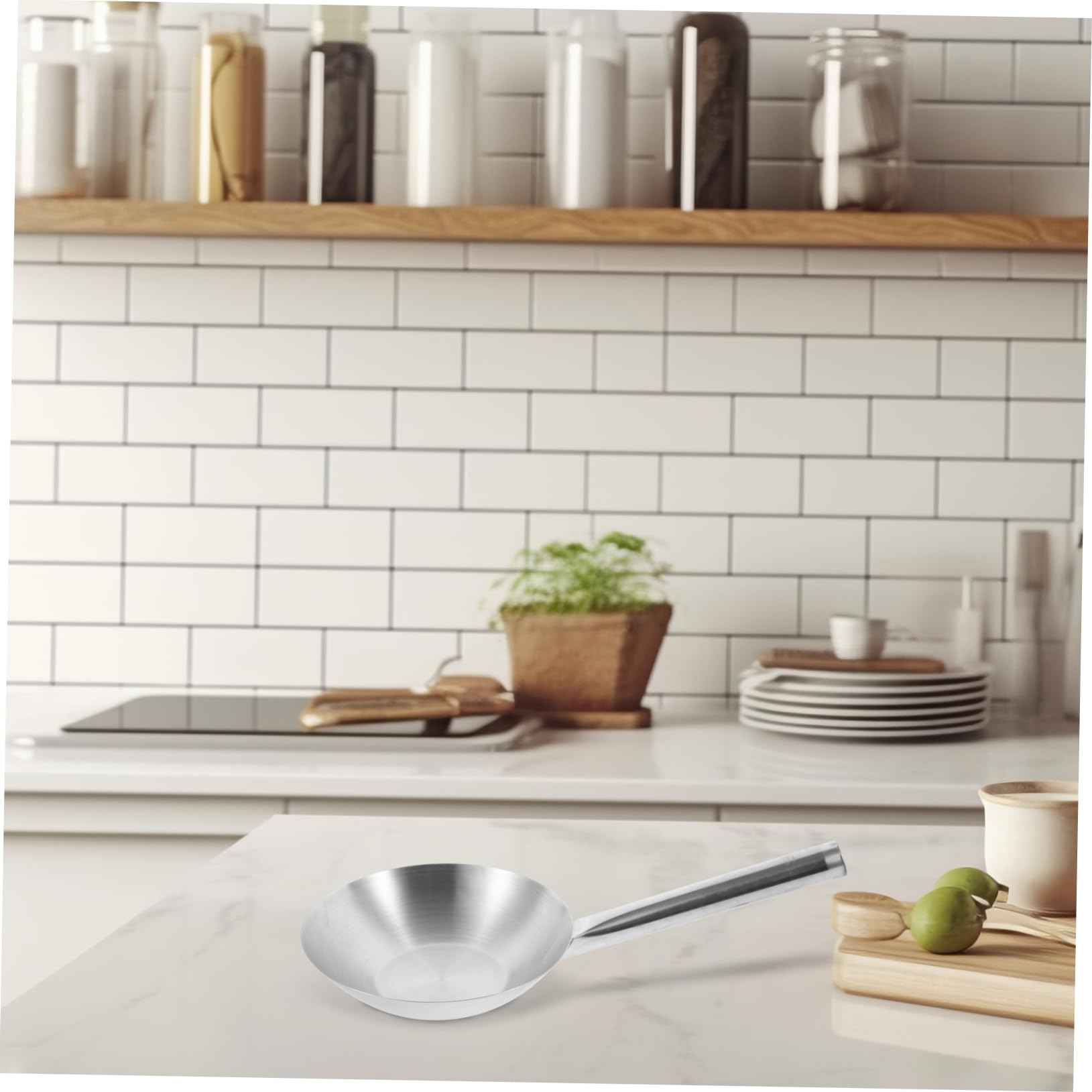Ciieeo Louche à Eau Ustensile de Cuisine Pratique Grande Louche pour Prélever Eau ou Liquides Manche Court sans Aimant