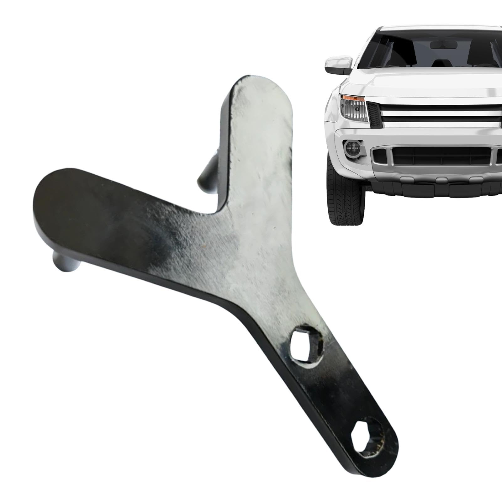 Lower Control Arm Tool, Suspension Specialty Tool, Lower Ball Joint Removal Tool, Metal Prying Tools for 1/2 Inch Bar, Black, 750g, 12x8x16 Cm for Lower Ball Joint and Bushing Removal