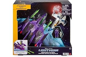 Mattel Buzz Lightyear Space Battle Pack Hyperspeed 2 Spaceship + Micro Figures