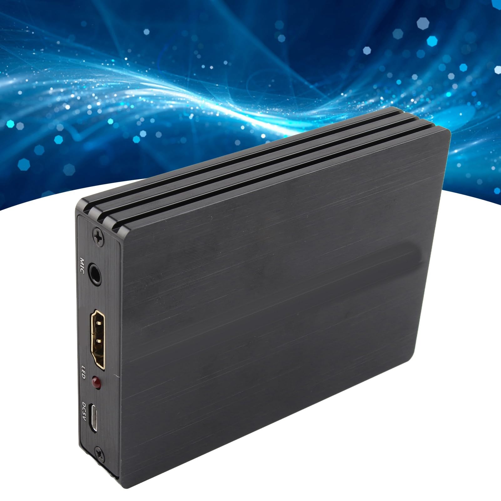 Tarjeta de captura de vídeo de audio 4K Interfaz multimedia de alta definición USB 3.0 Dispositivo de captura de video para grabación de videojuegos Transmisión en vivo