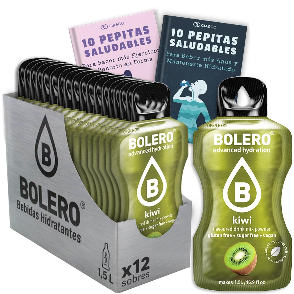 24 x Bebida Bolero COLA Hidratante Sin Azucar (24x9 grs) + 30 Pepitas Saludables para una vida más sana by Cia&Co — view 40