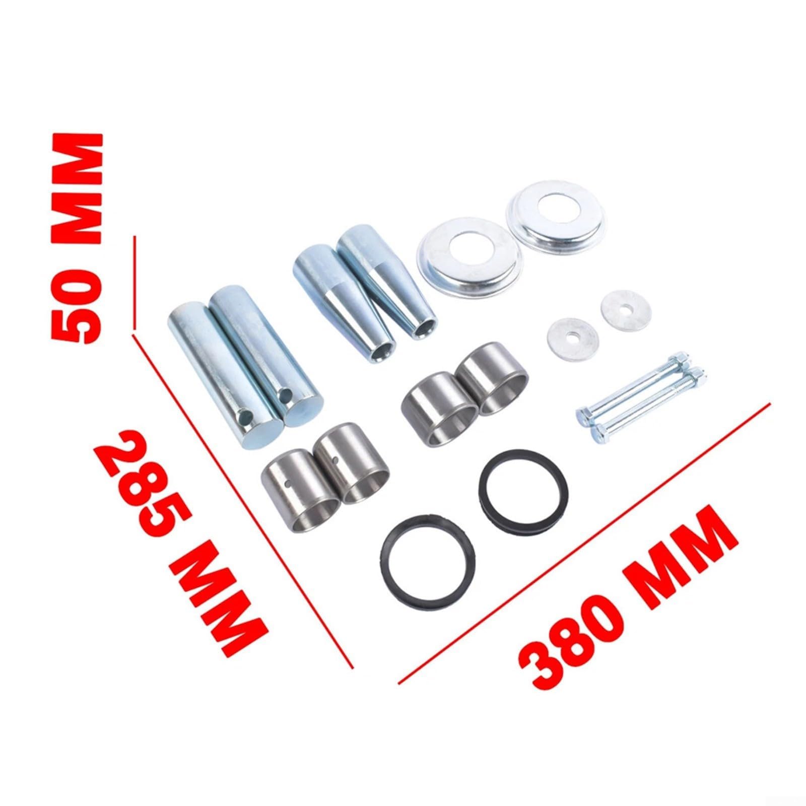 Kit de pernos articulados para Bobcat 773 S150 S160 S175 S185 S205 T180 T190, pieza de repuesto de metal precisa para eliminar el juego