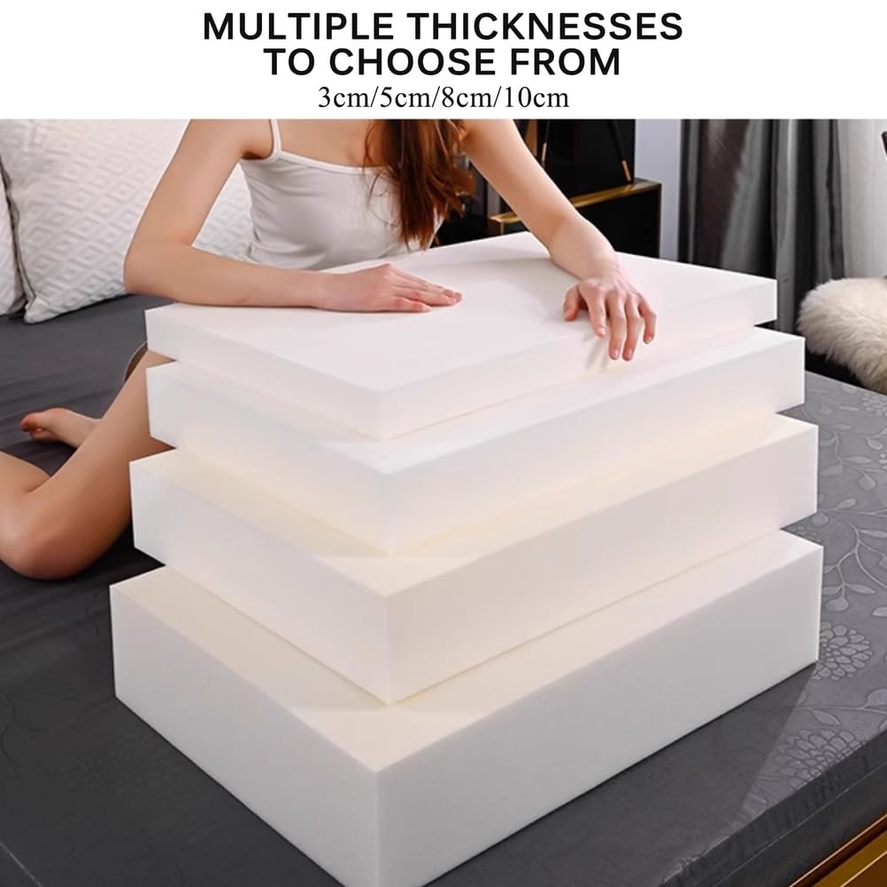 Cubrecolchón tipo futón, lavable, opciones de grosor de 1.2 pulgadas, 3.15 pulgadas, ideal para cama de invitados, camping, uso en el suelo, 60 x 200 cm