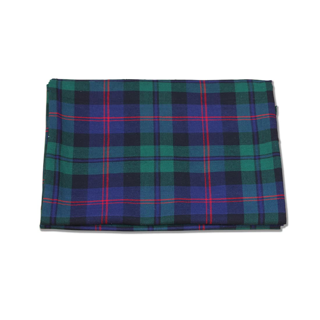 Ruby Fabrics Linings Christmas Tartan Unstitched Checkered Fabric Material For Sewing - 58" Wide