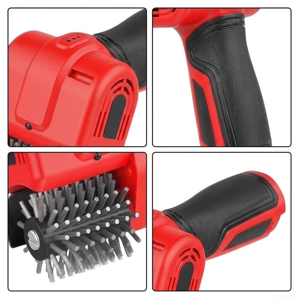 Pulitore BBQ Impermeabile IPX7 con Setole Durevoli