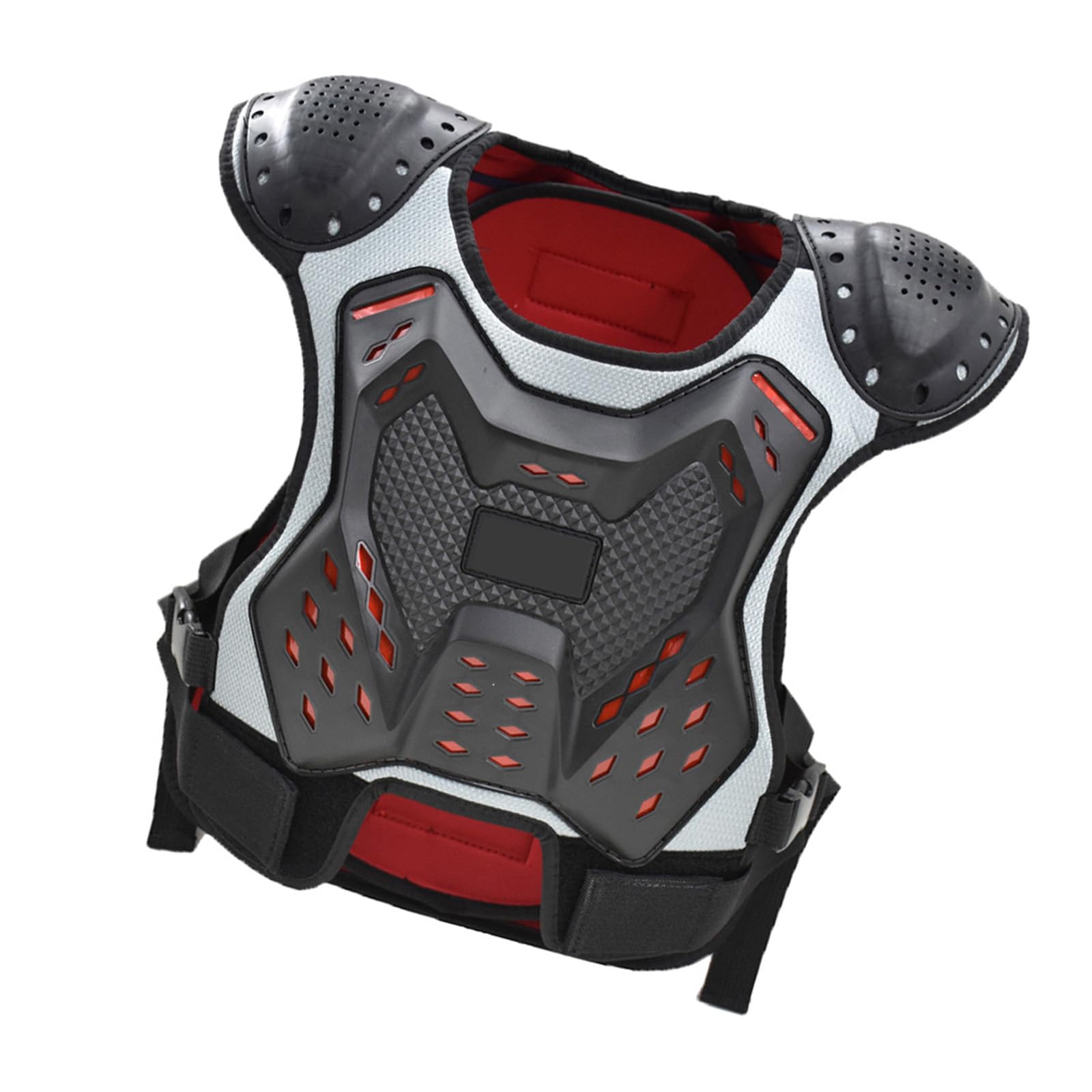 Gilet de motocross pour enfants - Équipement de protection adapté pour l'équitation en toute sécurité et les activités sportives de plein air, le ski, le snowboard et plus encore