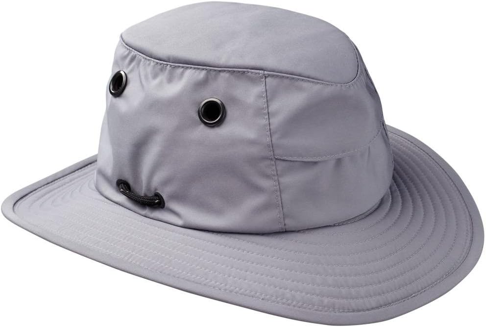 Tilley Endurables TTCH1 Tec-Cool Broad Brim Grey Unisex Hat, 7