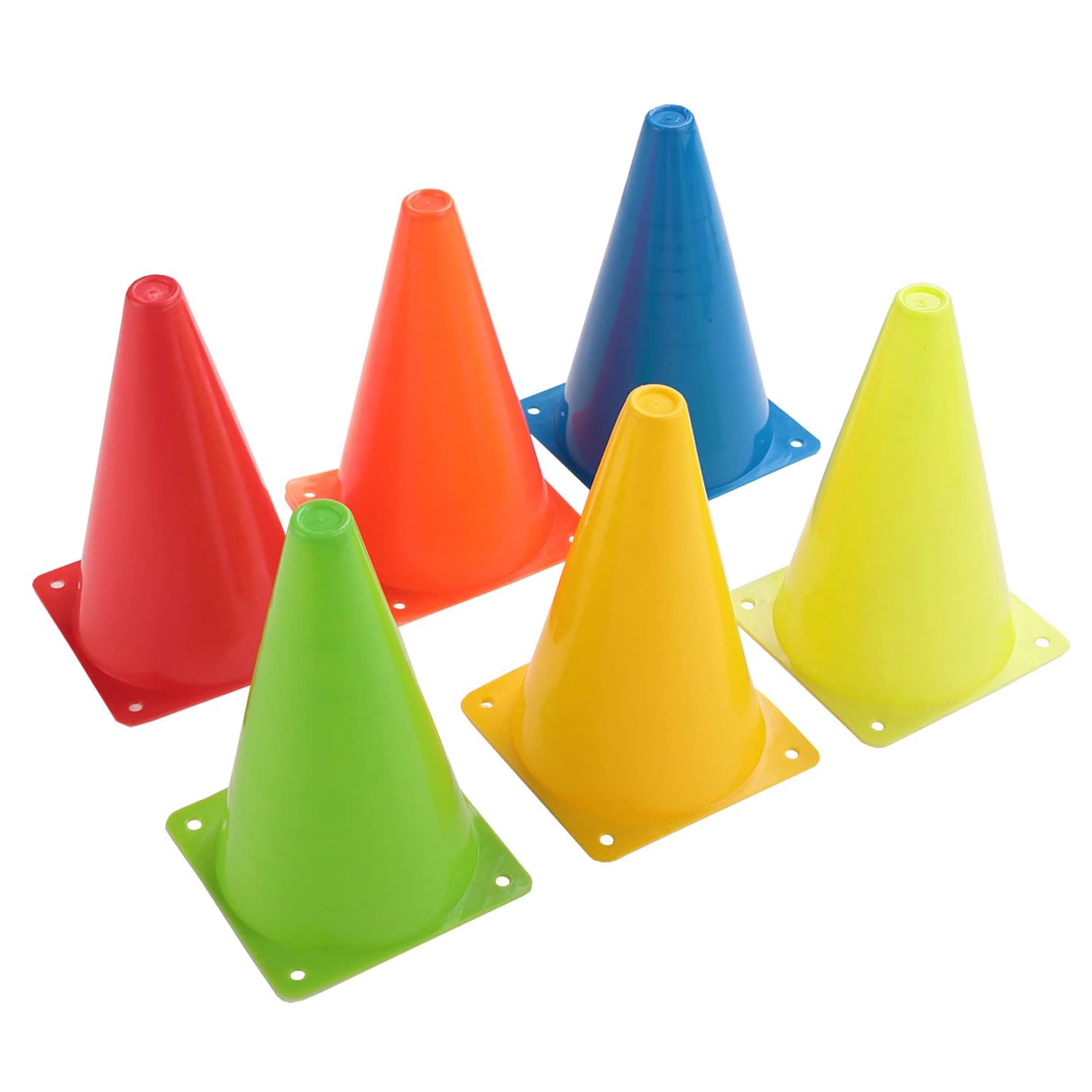 Kuber Industries Sports Agility Training Ground Marker Cone Pack of 6 (Multicolor) (B0CWVL4WMM) Amazon Price History, Amazon Price Tracker