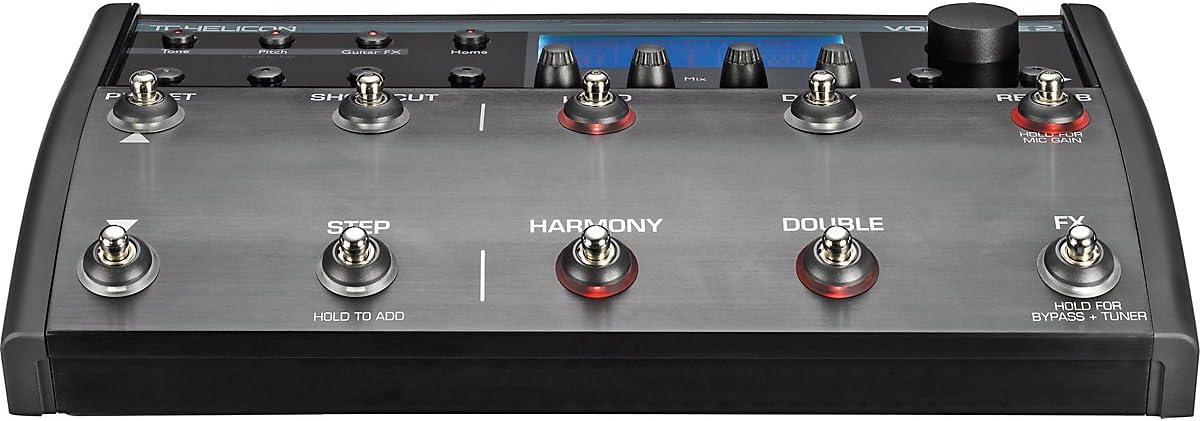 N'azụ view of the TC-Helicon VoiceLive 2 with input/output ports