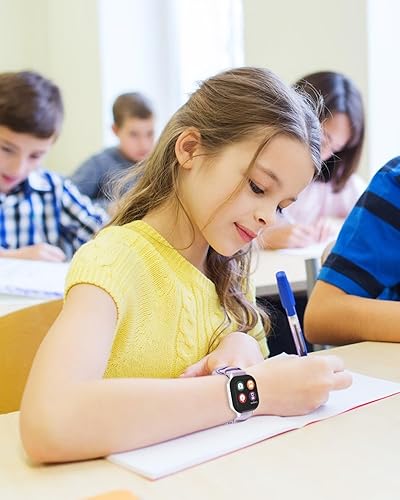 Miniatura 6 de Correa elástica para reloj Gizmo, bonita correa elástica estampada de repuesto, fácil de poner y quitar, pulsera para niñas compatible con Gizmo