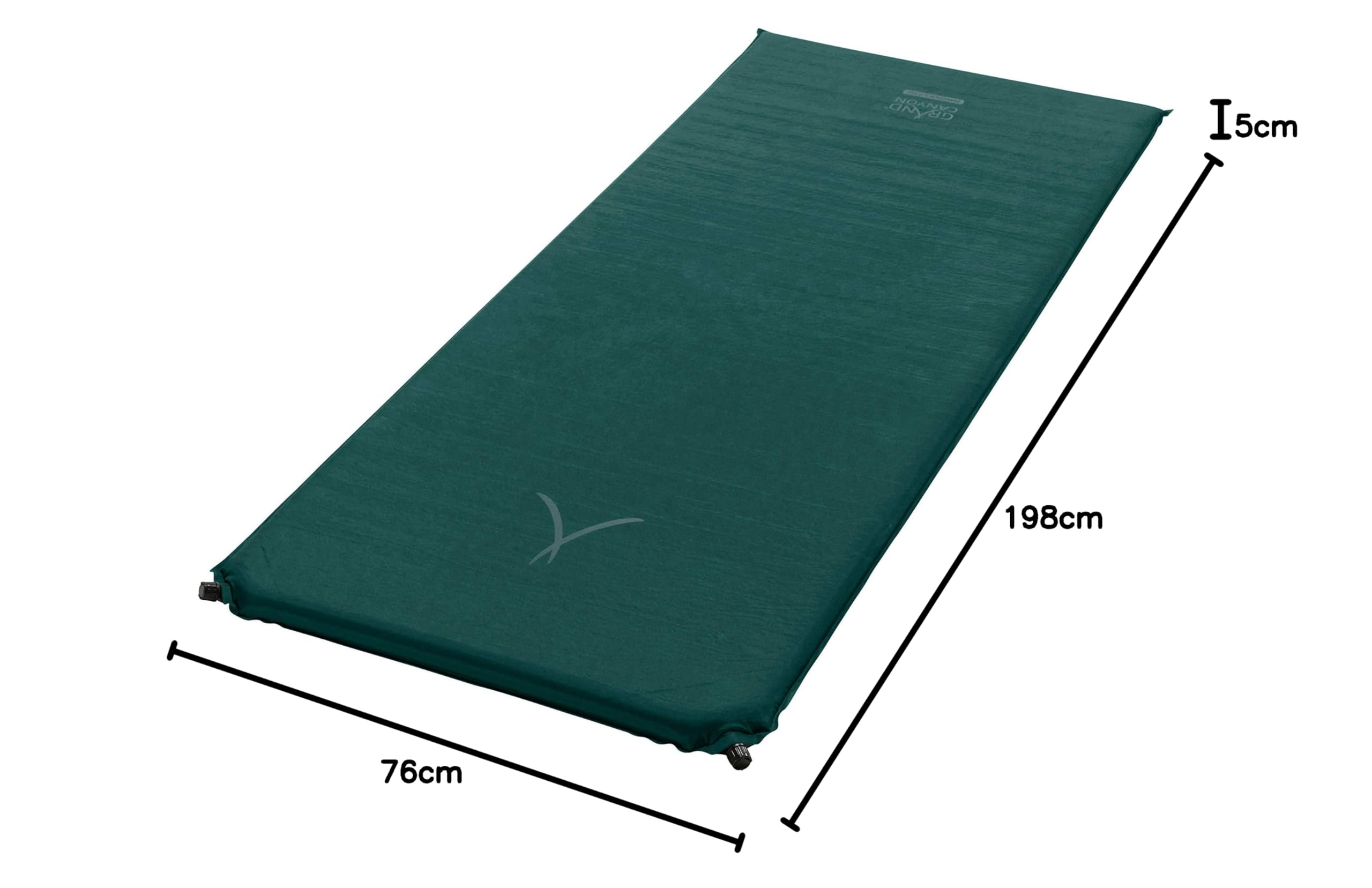 Grand Canyon Hancock 5,0 cm d'épaisseur - Tapis de Couchage autogonflant - pour Le Camping, Le Trekking, la Vie en Plein air