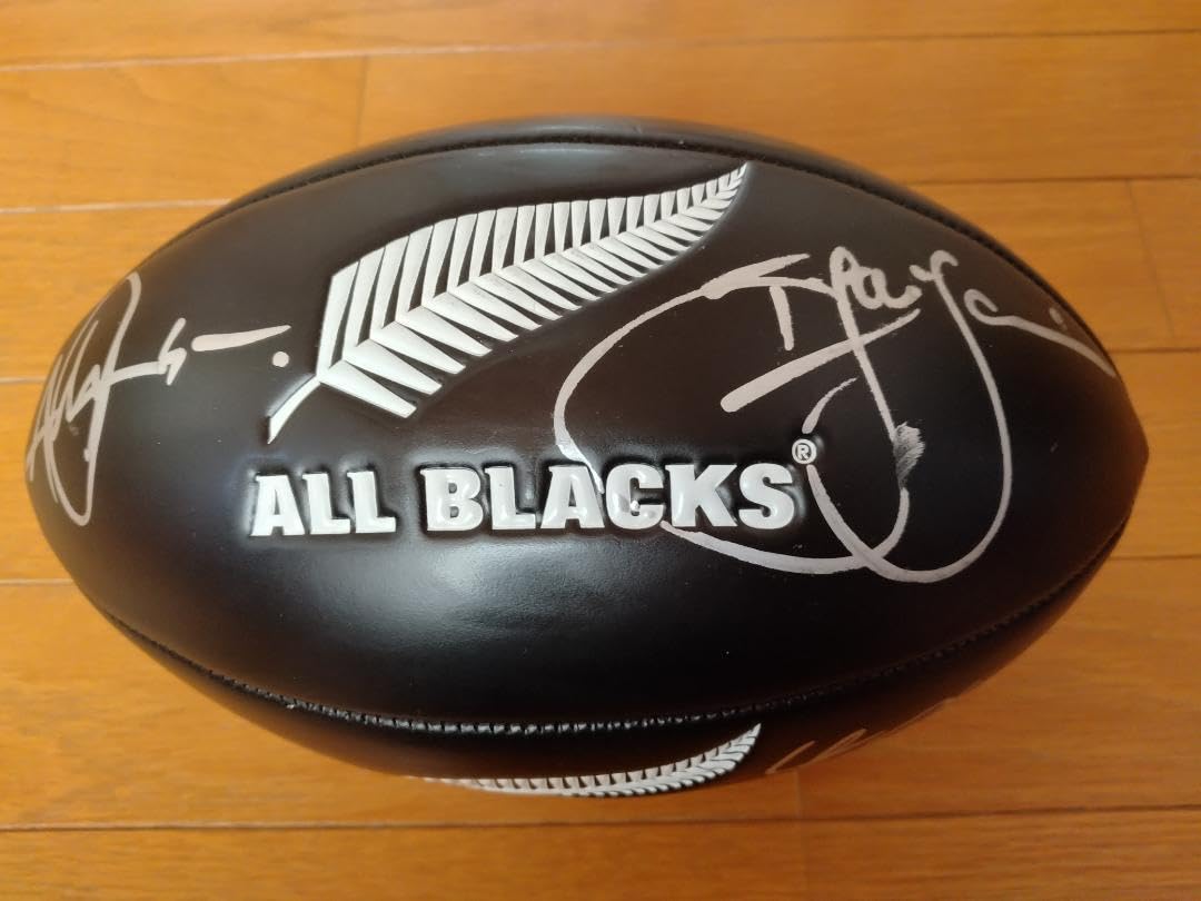 オールブラックス　直筆サインラグビーボール オールブラックス直筆サインラグビーボール