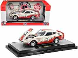 フェアレディ Z432 ホワイト ミニカー 1/24 1970 ニッサン Fair Lady Z432 - Bright White : ホビー