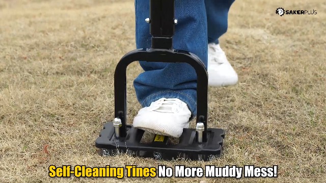 Amazon.com : Sakerplus Aerator Lawn Tool, Spike Lawn Aerator with