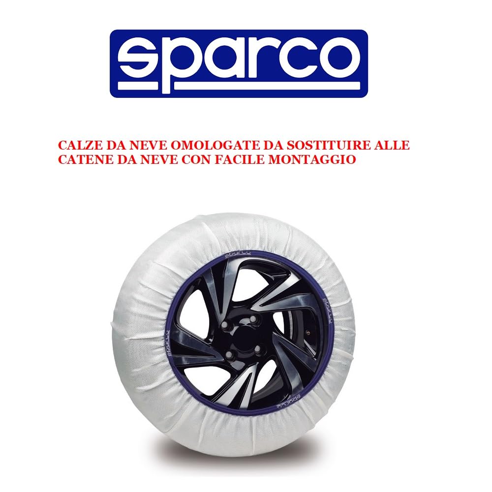 CALZE DA NEVE PER PNEUMATICO 235/50 R19 CALZANEVE TAGLIA XL PER GOMME RUOTE AUTO NEVE E GHIACCIO IN TESSUTO INNOVATIVO E LEGGERO OMOLOGATE
