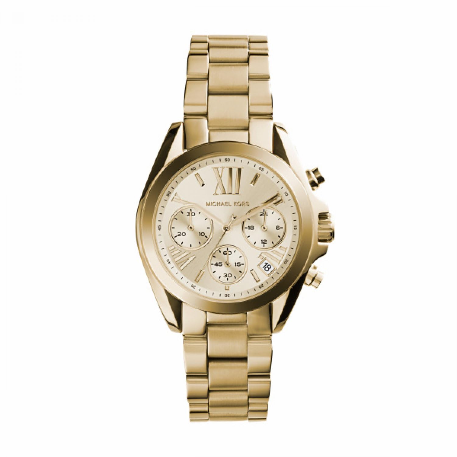 Watch for Women Bradshaw, 43mm case size, Quartz Chronograph movement, Stainless Steel strap