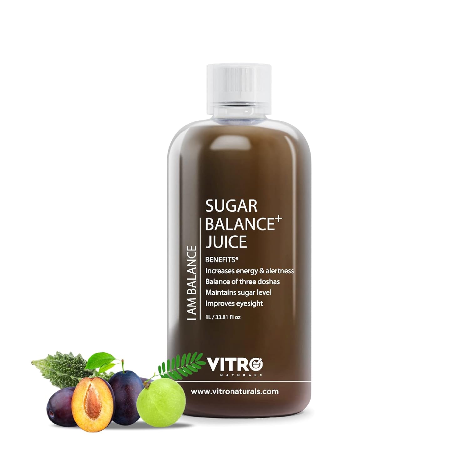 VITRO Sugar Balance+ Juice With Blend Of 17 Ayurvedic Herbs Diabetic Care Juice Diabetese