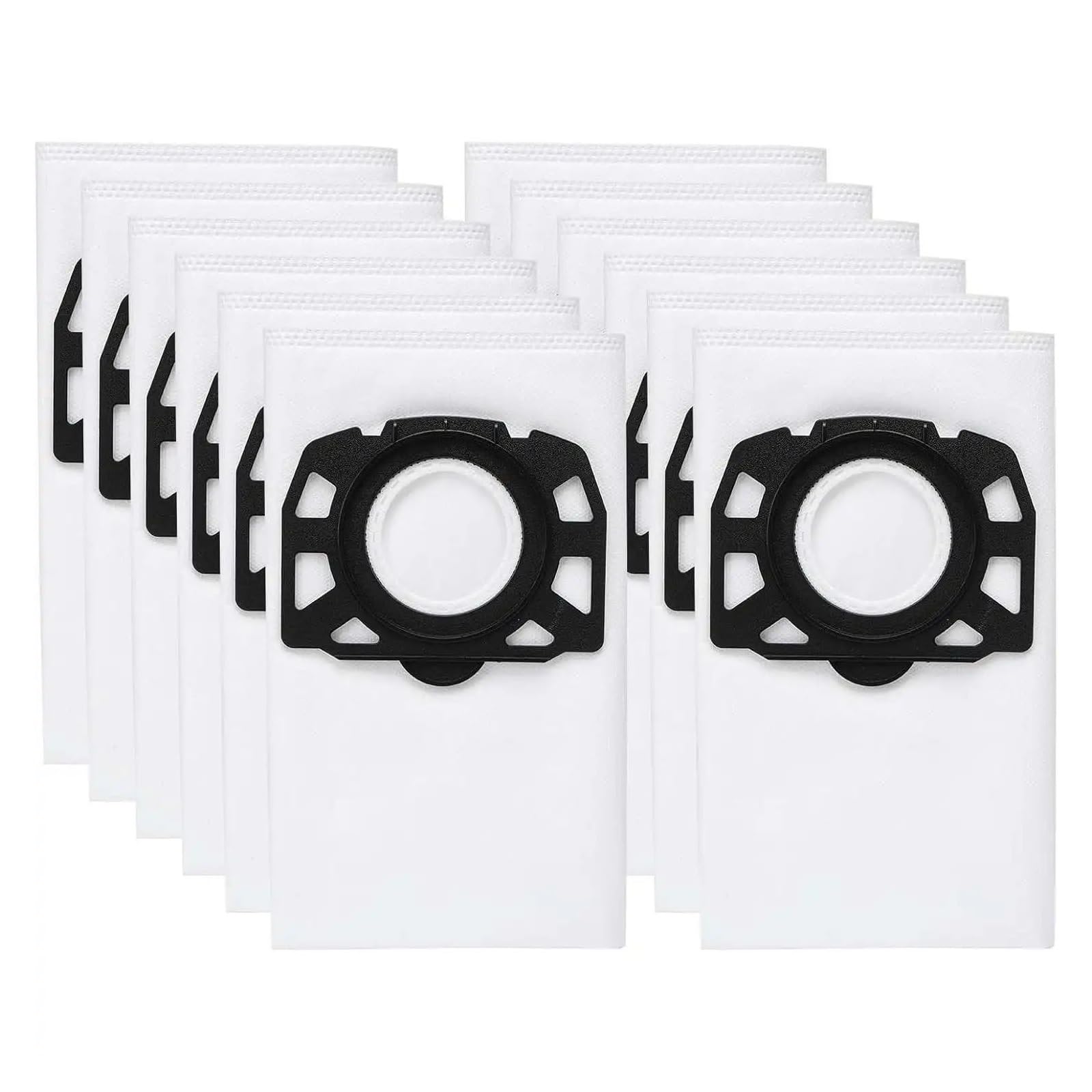 Staubsaugerbeutel, Kompatibel for Karcher, WD2 Plus, WD3 | 12/24er-Pack for KWD1, KWD2, MV3, SE4001, SE4002 Nass- und Trockensauger(24pcs)