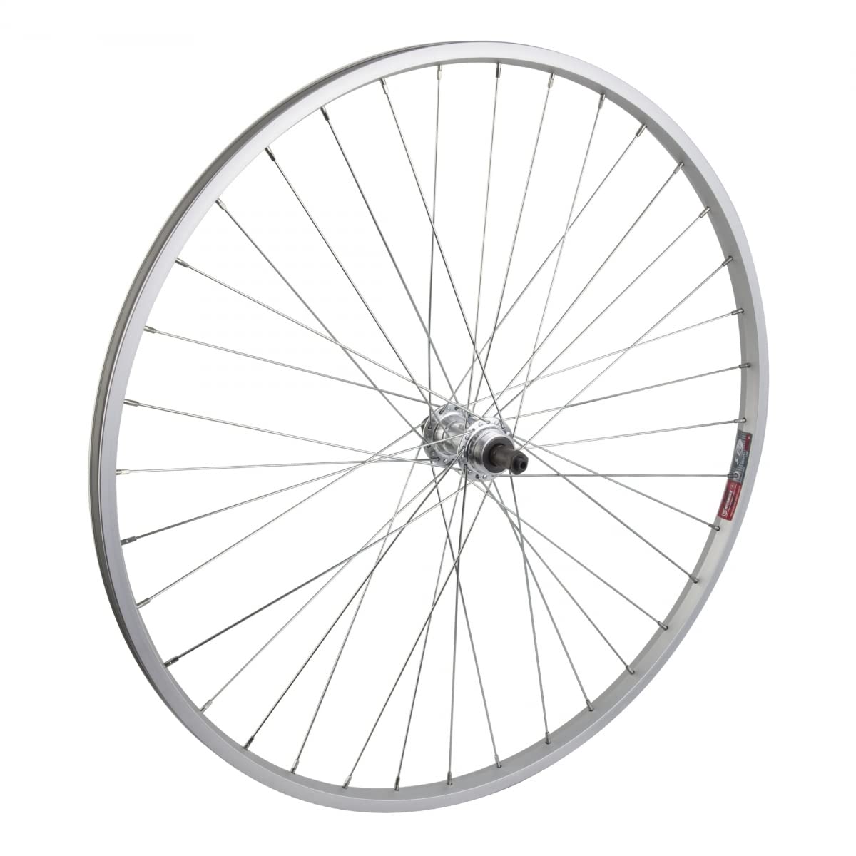 Amazon.com : Wheel Rear 700 x 28/35 Silver, QR, Alloy QR Silver FW