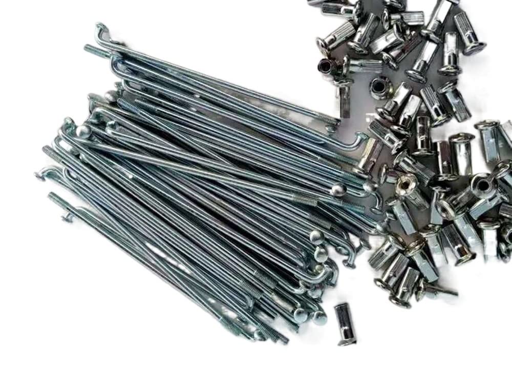 Raggi Bicicletta 36 PCS Bicicletta Elettrica Moto Raggi 10G Diametro 3.0mm Lunghezza 55-305mm(160mm)