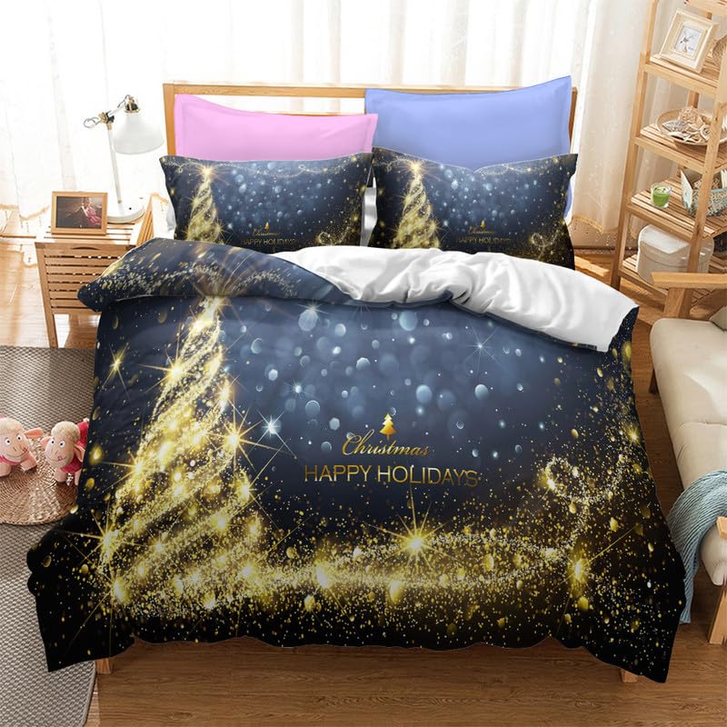 Housse de couette 90x190 bleu marine idée cadeau personnalisé pour garçon et fille